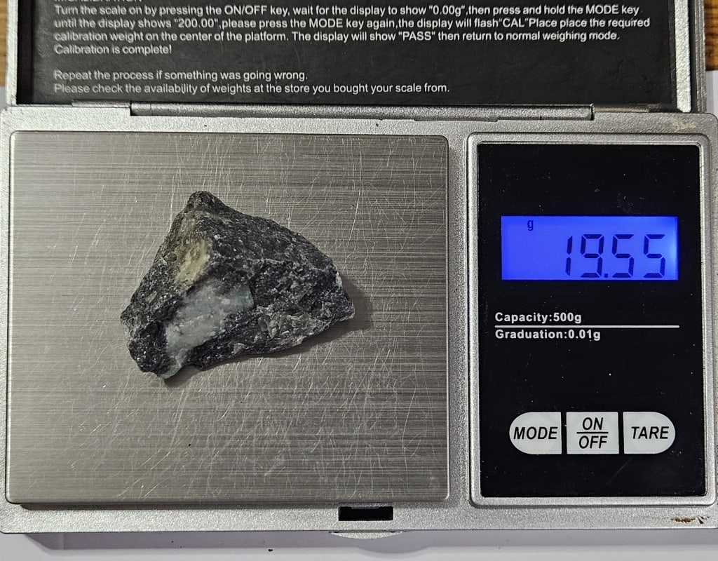 19.55 gram Natural Rough Emerald Specimen - 4