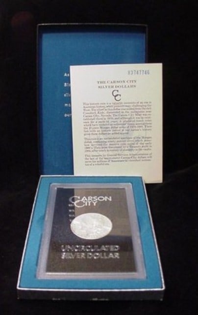 1883 CC GSA Morgan Silver Dollar: Item is as shown in the image - Bidder is responsible for all grade and value determination - Please review the entire terms and conditions prior to placing any bids. All terms apply to each transacti