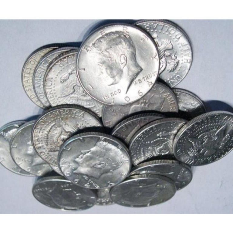 (20) 1964 Kennedy Half Dollars - 90% Silver - 2