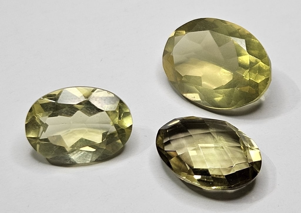 18.55 tcw. Natural Citrine Gem Parcel: Item is the exact item in the image- Bidder is responsible for all value and grade determination- Please review all terms and conditions prior to placing any bids - All bids are an agreement to pay fo