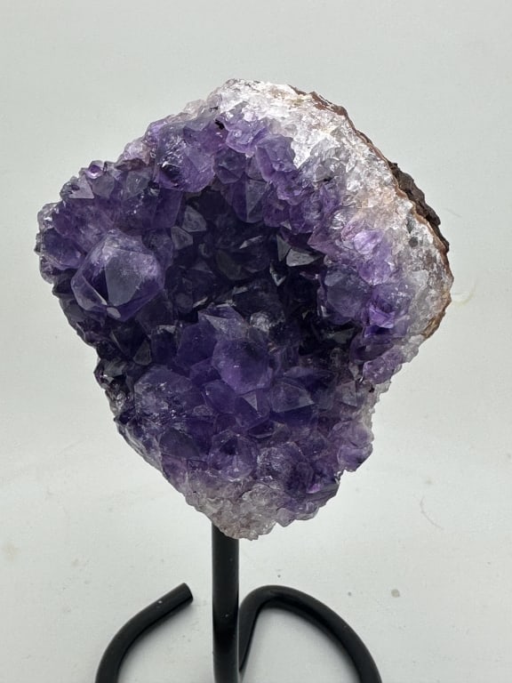 High Grade Amethyst Cluster on Stand - 2