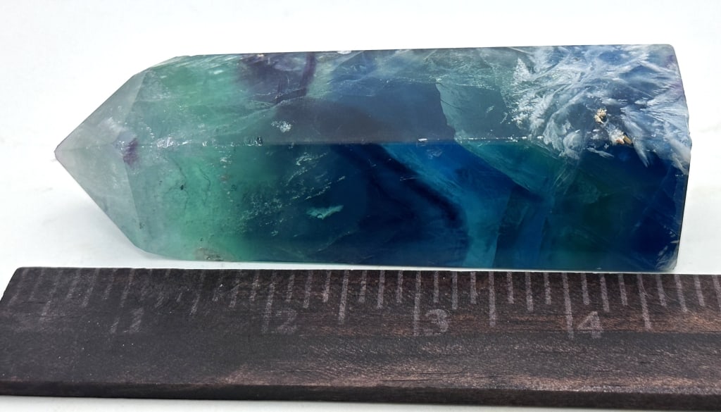 Fabulous Feathered Rainbow Fourite Tower Point - 3