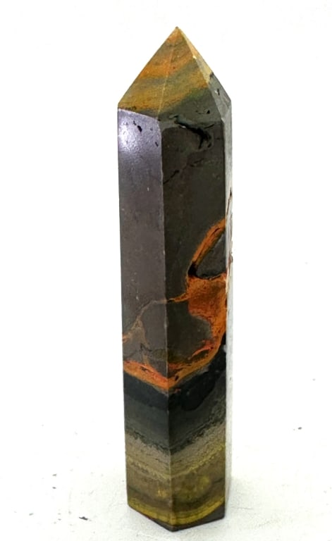 Fine Bumble Bee Jasper Tower Point - 2