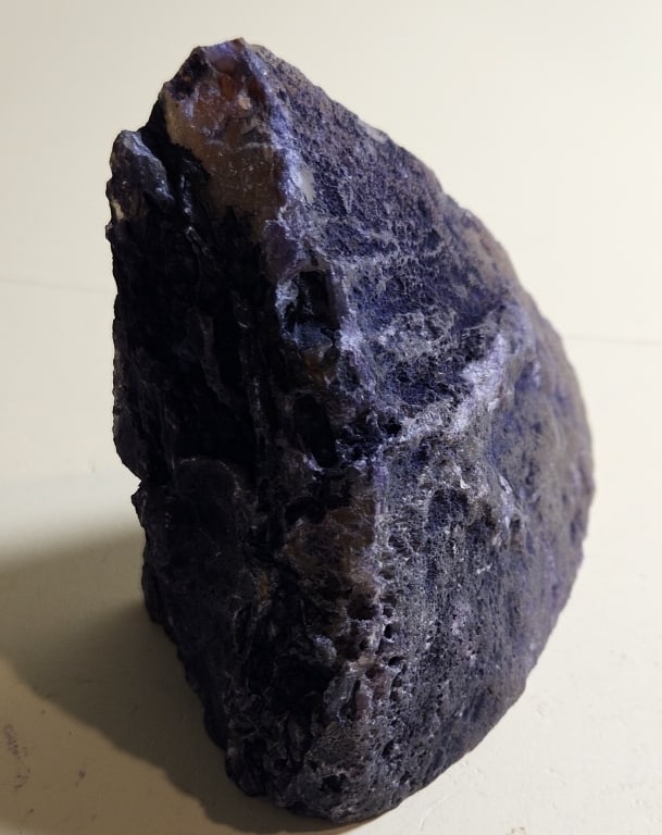 Purple Dyed Agate End Stand Up - Specimen - 2