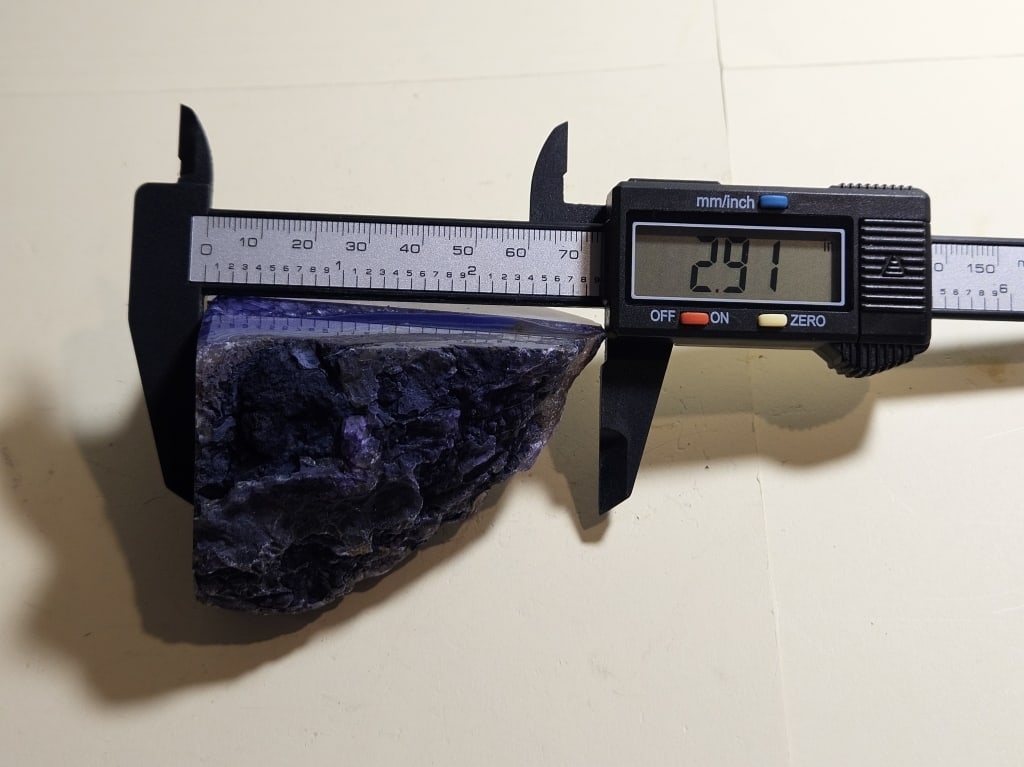 Purple Dyed Agate End Stand Up - Specimen - 5