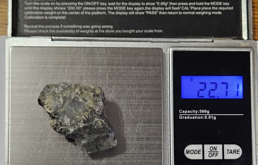 22.71 gram Natural Rough Emerald Specimen - 4