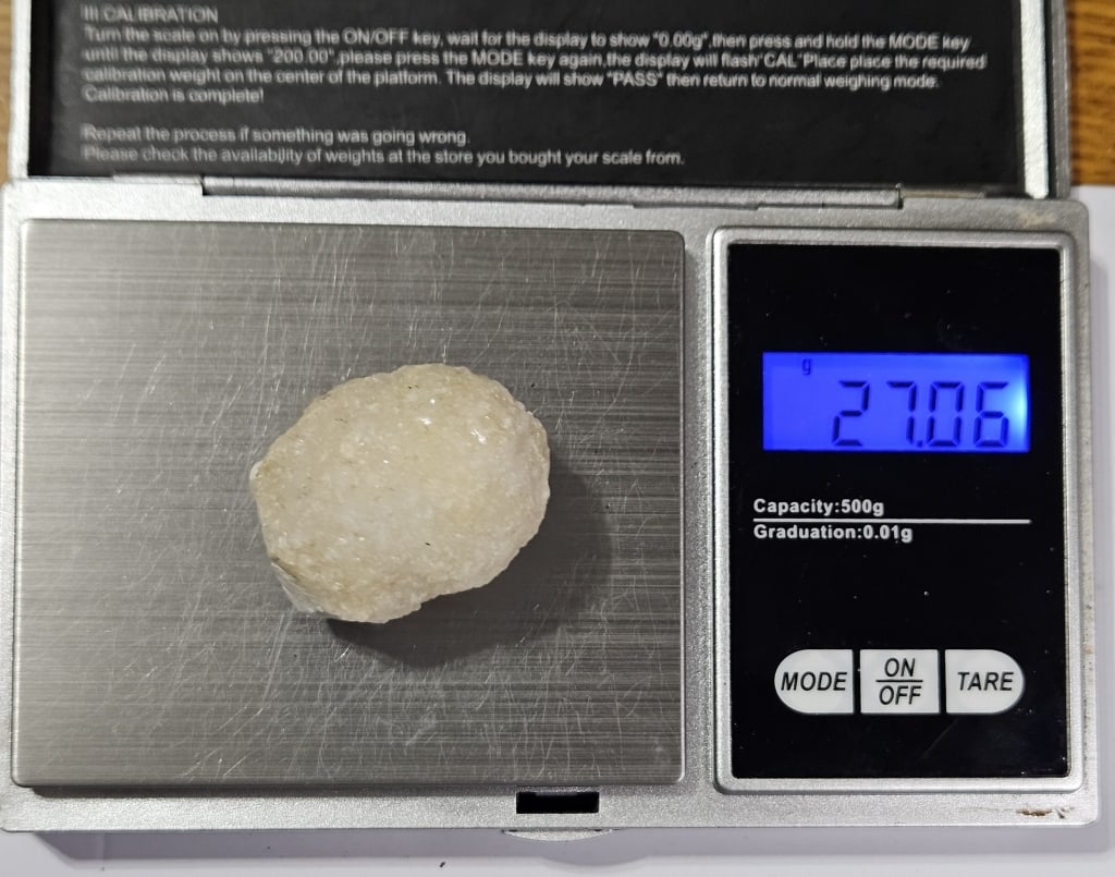 22.71 gram Natural Rough Emerald Specimen - 5