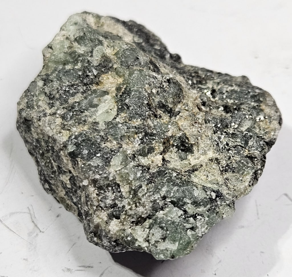23.28 gra Natural Rough Emerald Specimen: Item is the exact item in the image - Bidder is responsible for all value grade determination - Please review all terms and conditions prior to placing any bids- All sales are final and all