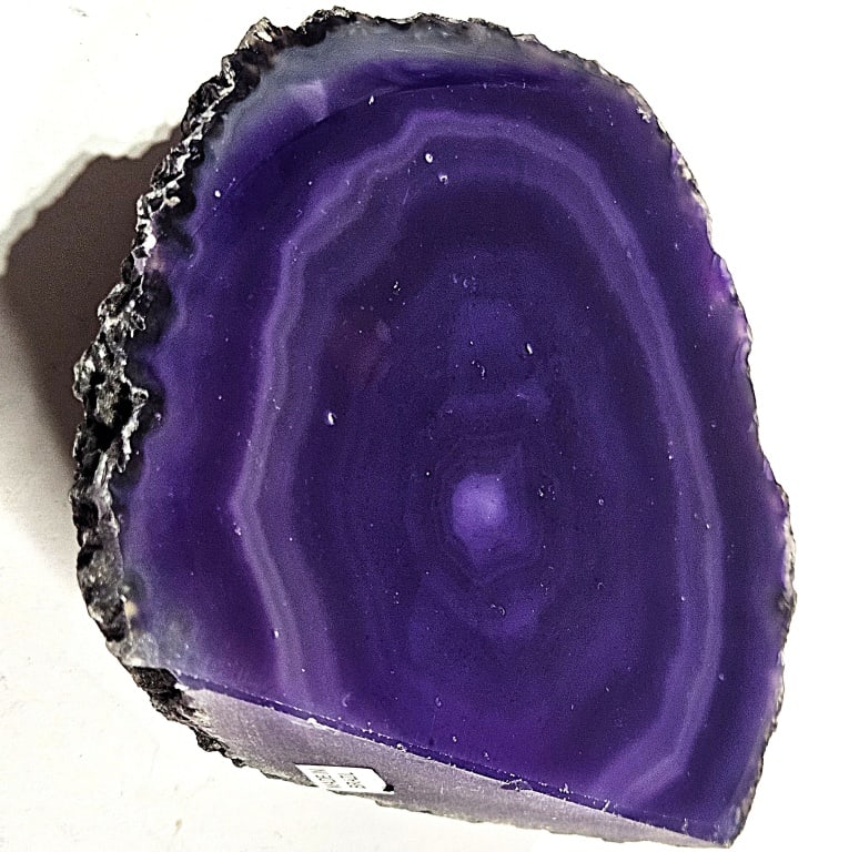 Banded Dyed Agate Stand Up: Items are the exact items in the image - Please refer to the terms and conditions prior to placing any bids- Any bid is an agreement to pay and terms apply -