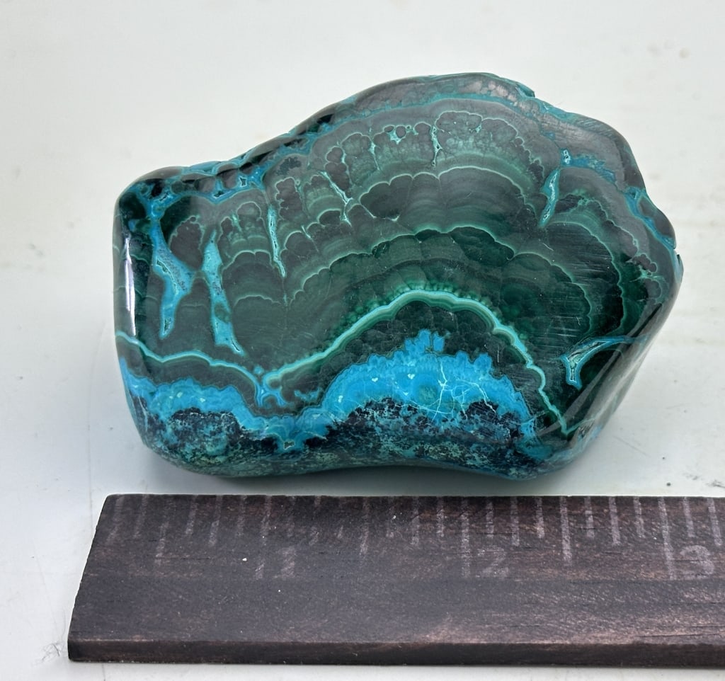 333.78 Botryoidal Chrysocolla/Malachite Specimen - 3