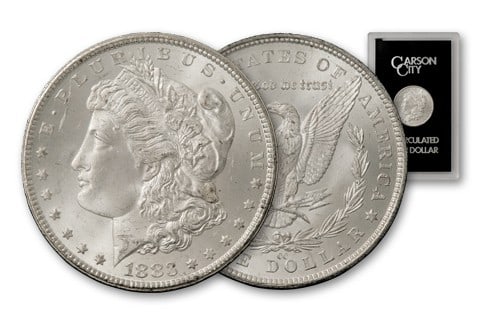 1883 CC GSA Morgan Silver Dollar: Items are as shown and described in title. Bidder is responsible for all value and grade determination - Due to the fact that we have more than one of these, winning bidder may not