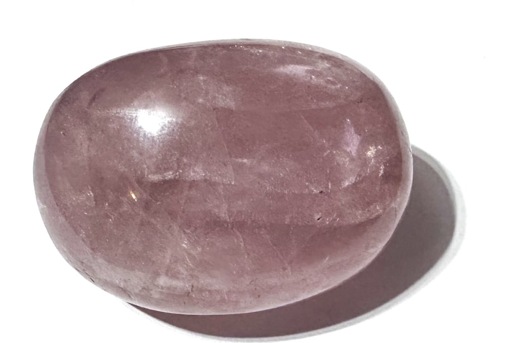 Large Rose Quartz Medallion - 88.80 Grams: Item is the exact item in image - Bidder is responsible for all value and grade dtermination - Please review all terms and conditions