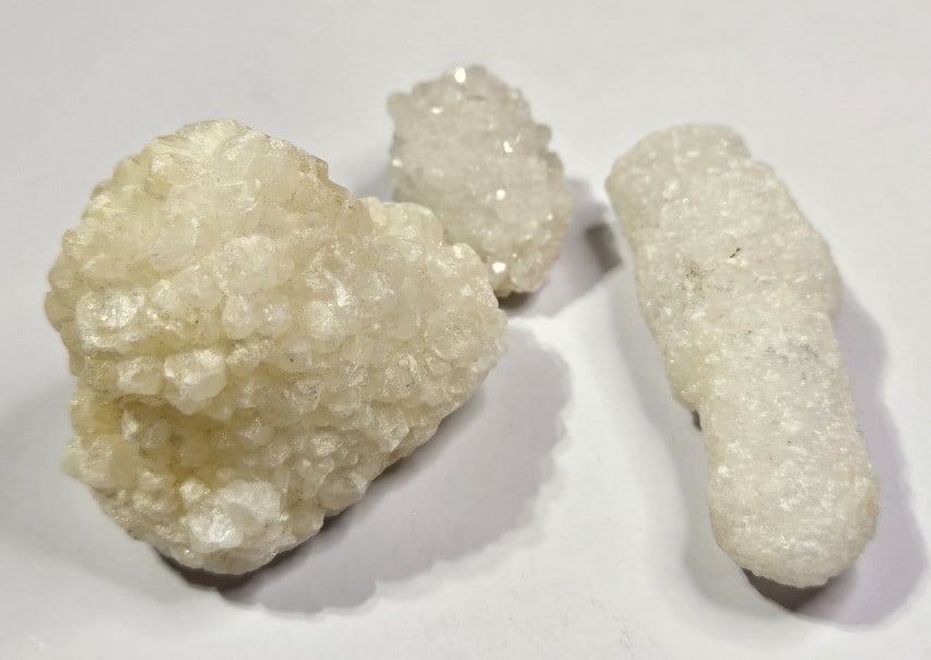 118.7 grams Spirit Quartz Stactite Lot: Item is the exact item in the image- Bidder is responsible for all value and grade determination -