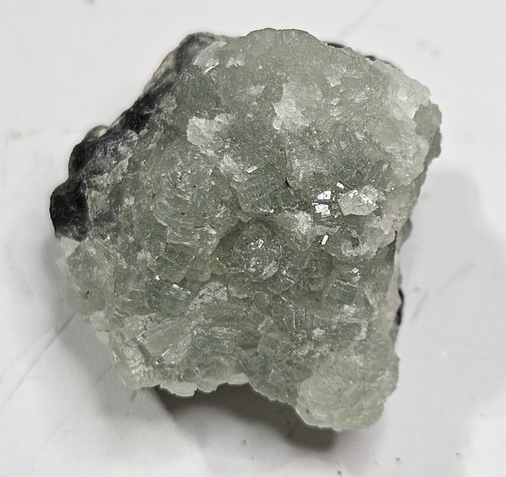 15.69 Natural Prehnite Specimen: Item is the item in the image - Bidder is responsible for all value and grade determination - Please review all terms and conditions prior to placing any bids- All 