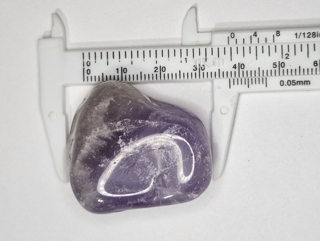 37.94 gram Amethyst Tumbled Stone - 2