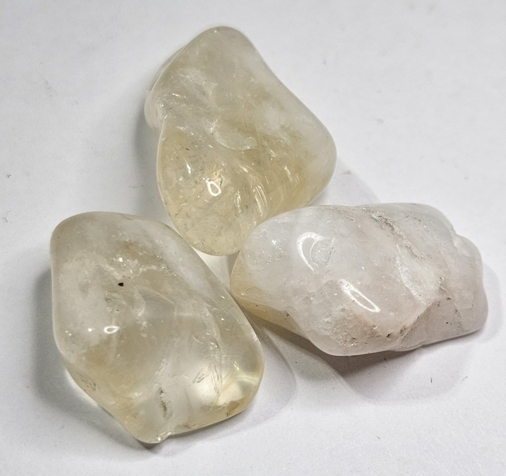 26.37 gram Natural Citrine Tumble Lot: Item is the item in the image - Bidder is responsible for all value and grade determination - Please review all terms and conditions prior to placing any bids- All 