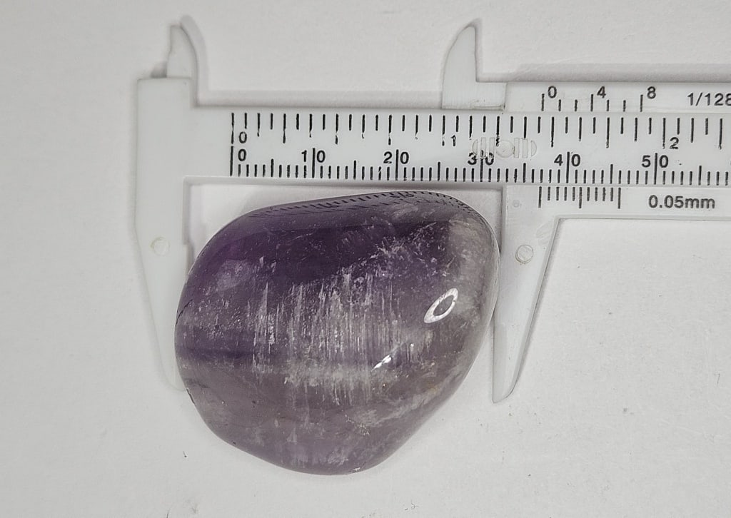 40.70 gram Amethyst Tumbled Stone - 3