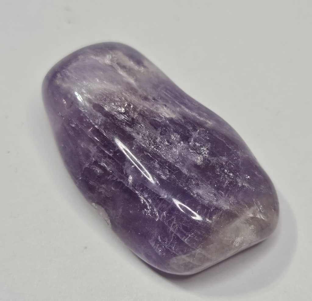 46.25 gram Large Tumbled Amethyst Stone - 2