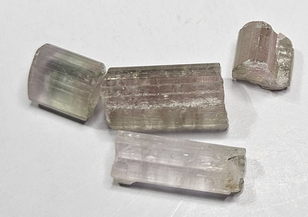 5.75 tcw. Watermelon Tourmaline Parcel: Item is the exact item in the image- Bidder is responsible for all value and grade determination -