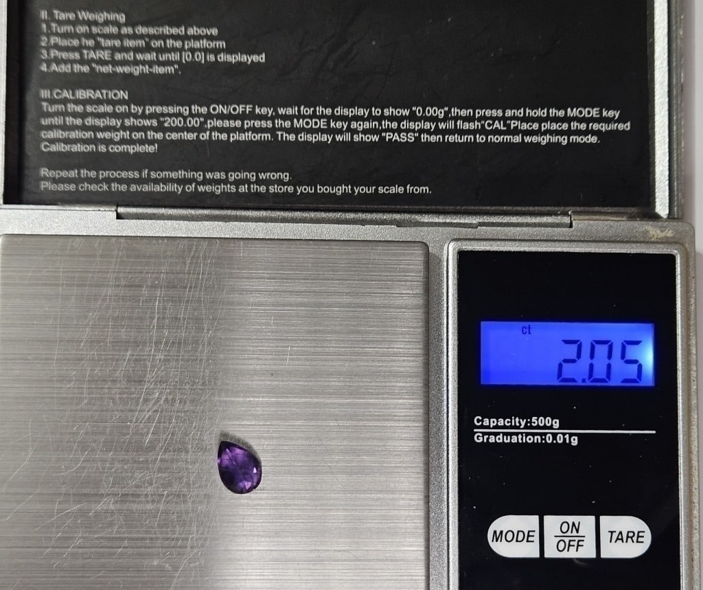 2.05 ct. Natural Amethyst Gemstone - 3