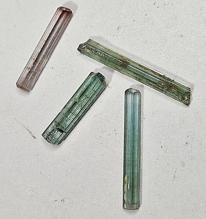 4.65 tcw. Gem Grade Tourmaline Parcel- Excellent: Item is the item in the image - Bidder is responsible for all value and grade determination - Please review all terms and conditions prior to placing any bids- All 