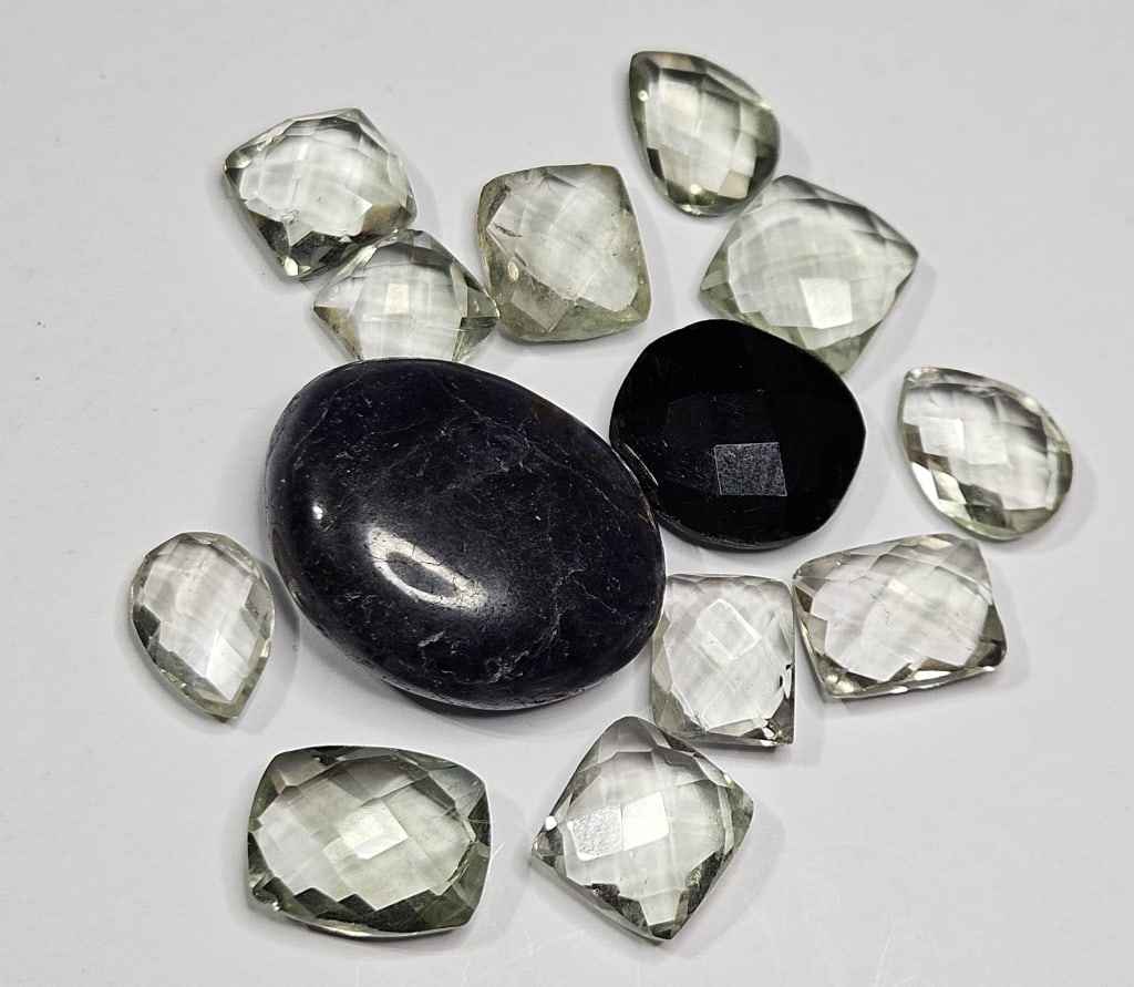 94.30 ct. Natural Gemstone Parcel: Item is the exact item in image - Bidder is responsible for all value and grade determination - Please review all terms prior to placing any bids- Any bid is an agreement to all terms and