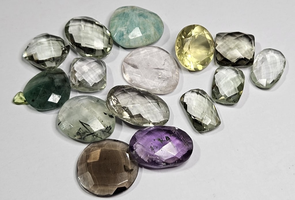 93.15 tcw. Natural Gemstone Parcel: Item is the exact item in image - Bidder is responsible for all value and grade determination - Please review all terms prior to placing any bids- Any bid is an agreement to all terms and