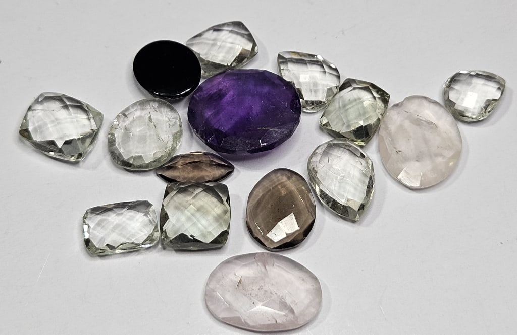 65 tcw. Natural Gemstone Parcel: Item is the exact item in image - Bidder is responsible for all value and grade determination - Please review all terms prior to placing any bids- Any bid is an agreement to all terms and conditions -