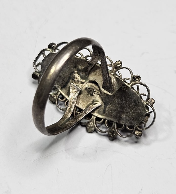 Sterling Silver Turquoise Ring - 2