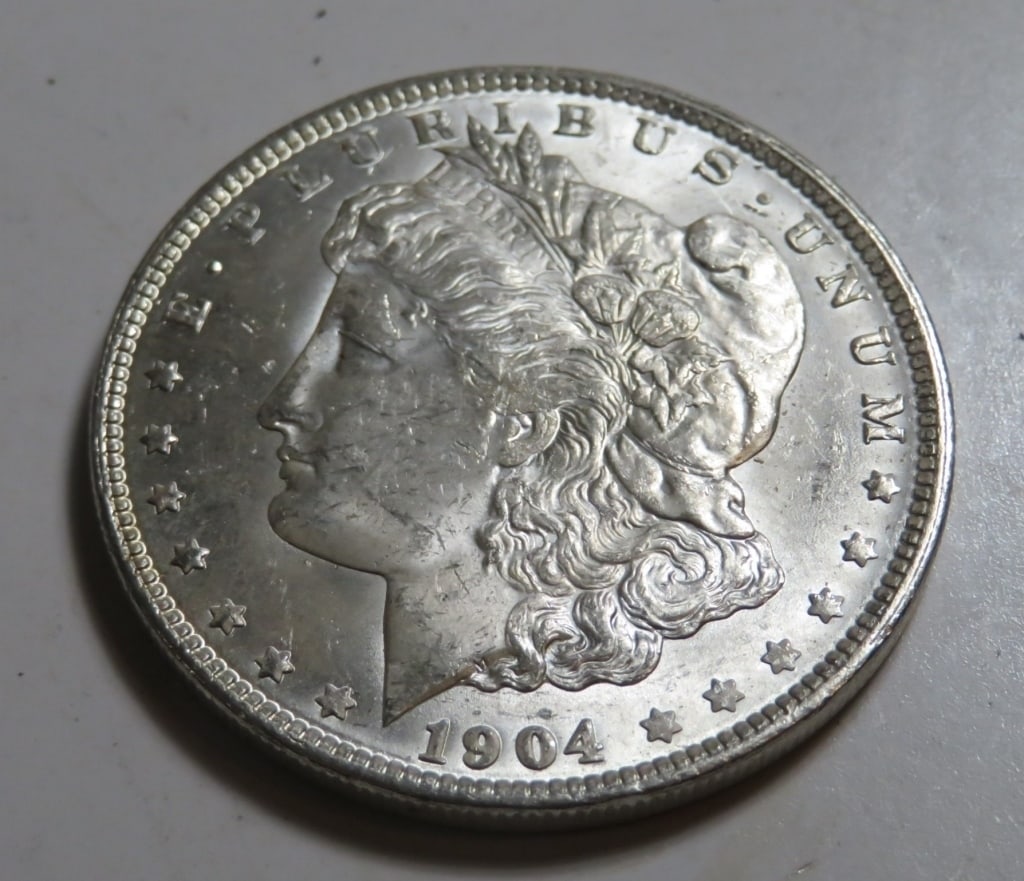 1904 O BU Grade Morgan Silver Dollar (1 of 2)