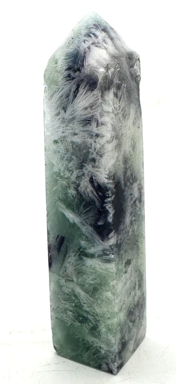 Rainbow Feathered Flourite Tower Point (1 of 3)