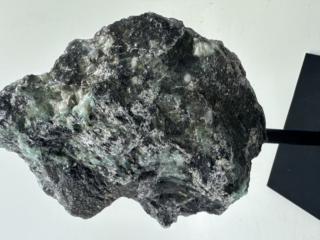 Natural Rough Emerald Specimen on Stand - 2