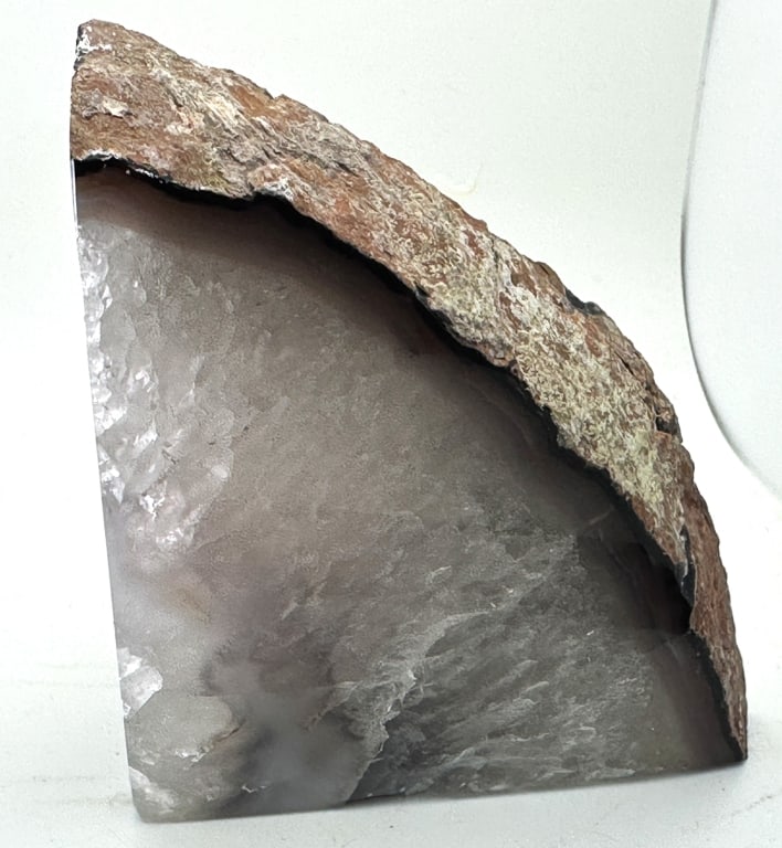 Fine Agate Crystal Stand Up End - 4