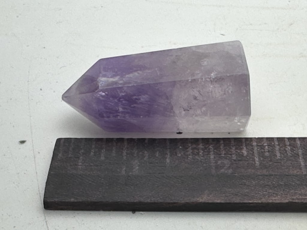 Natural Amethyst Stand Up Point - 3