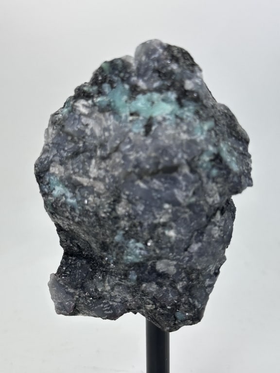 Natural Rough Emerald Specimen on Stand - 2