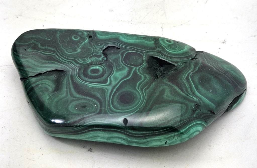 206.64 gram Natural Malachite Freeform Specimen (1 of 5)