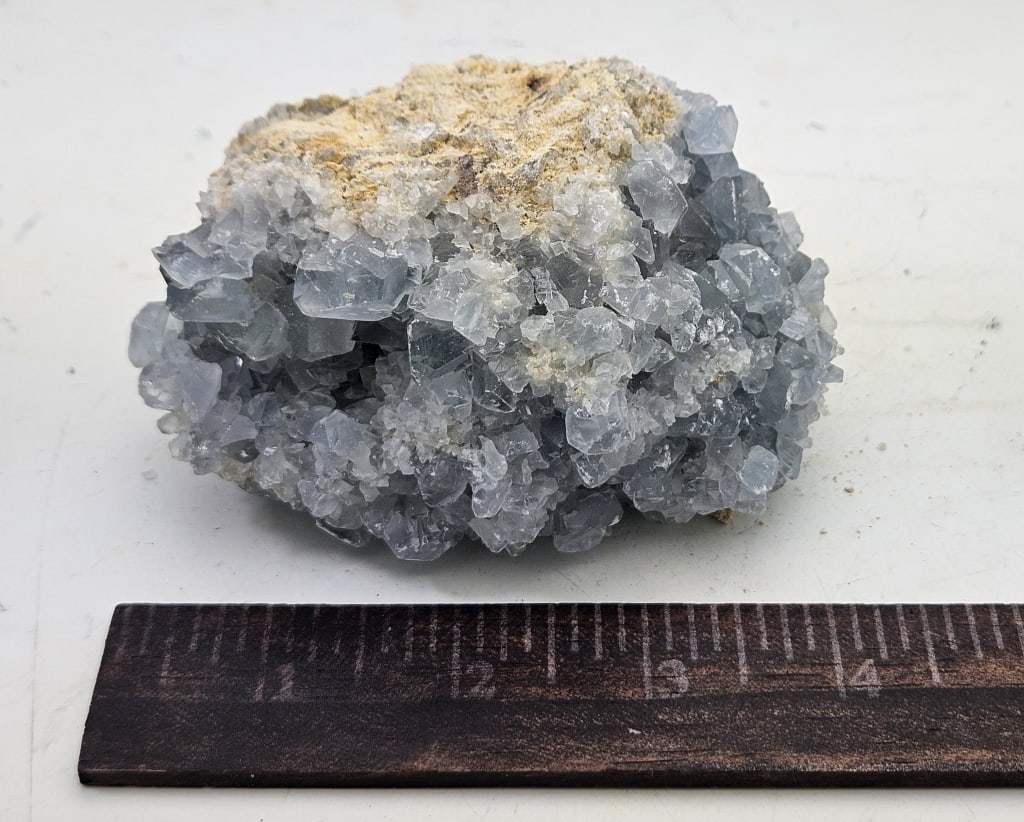 Fine Celestite Crystal Cluster Specimen - 2