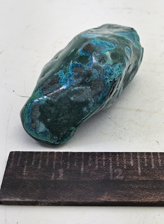183.57 Gm. Nautural Malachite/Chrysocolla Specimen - 4