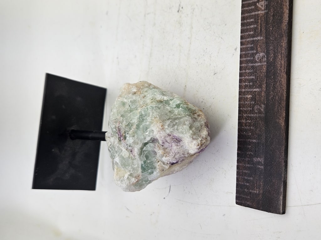 Rainbow Flourite Specimen on Stand - 4