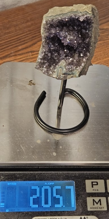 Uruguay Amethyst Cluster on Stand - 5