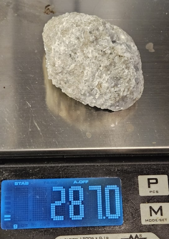 Natural Celestite Geode Cluster - 5