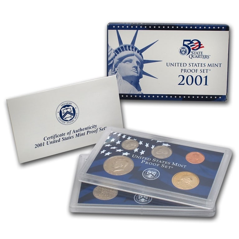 2001 US Mint Proof Set (1 of 1)