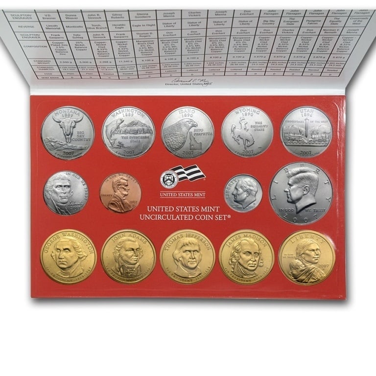 2007 US Mint Set - P & D Sets in OMP - 2