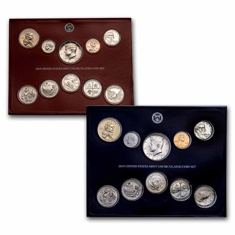 2019 US Mint Set - P & D Sets in OMP - 20 Coins: Item is as shown in the image - Due to the fact that we have more than one of these items winning bidder may not receive the exact one in the image - Please review all 