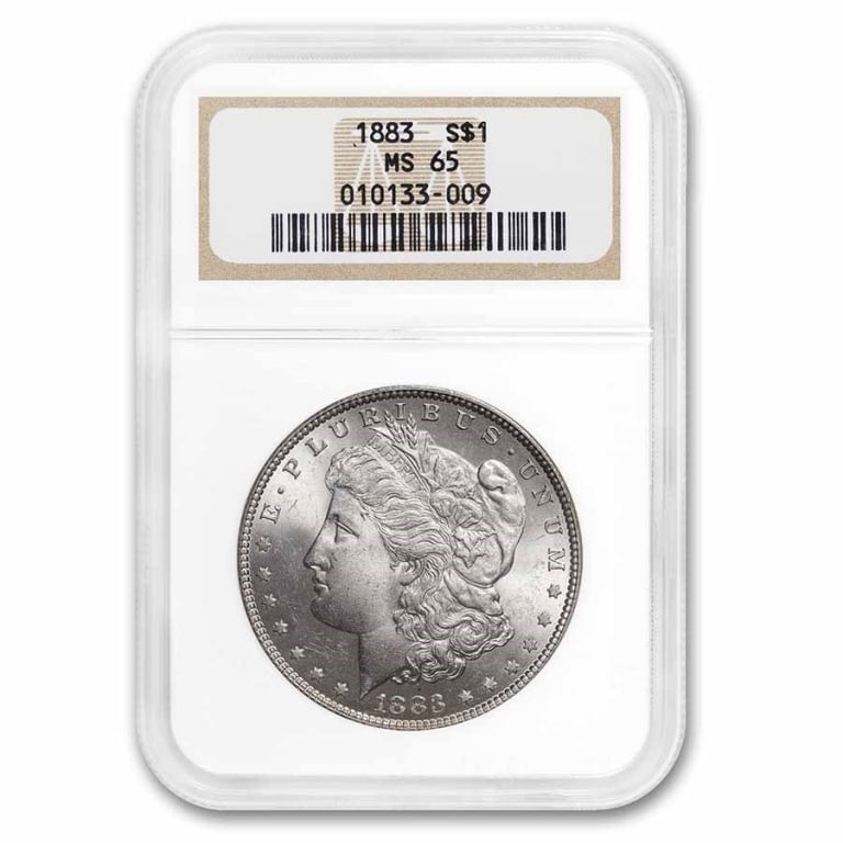 1883 P MS 65 NGC Morgan Silver Dollar: Items are as shown in image - grade and date are exact- Due to the fact that we have multiples of these items -Winning bidder may not receive exact serial numbers shown