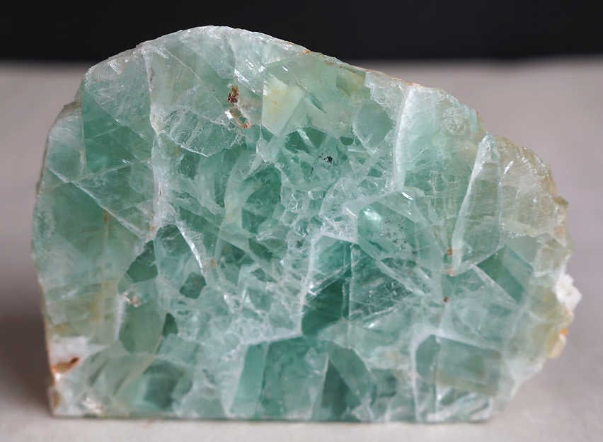 Natural Bluegreen Flourite Specimen Slab (1 of 5)