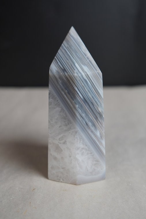 Brazilian Agate Geode Tower - 3