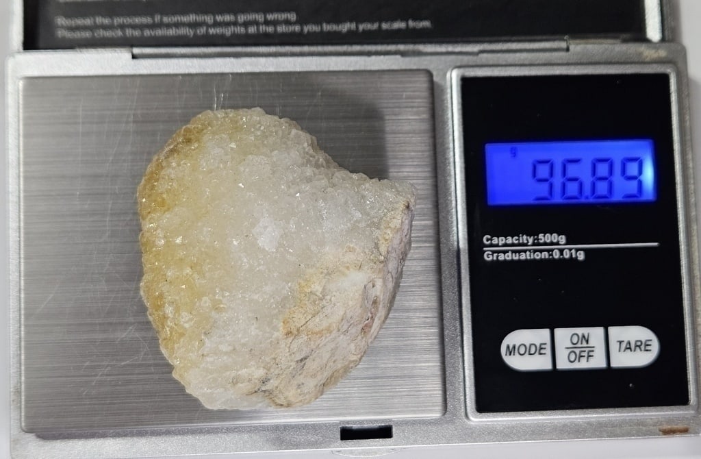 Large 96.89 gram Stalactite Crystal Cluster - 3