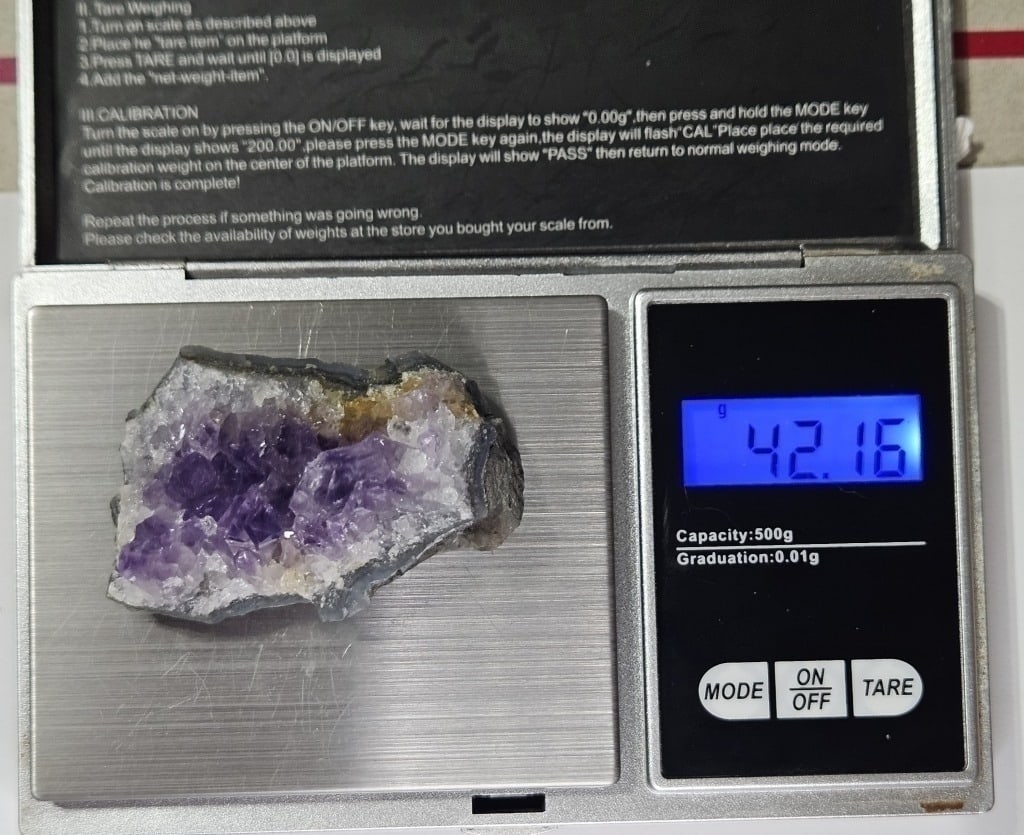 42.16 gram Natural Amethyst Geode - 4