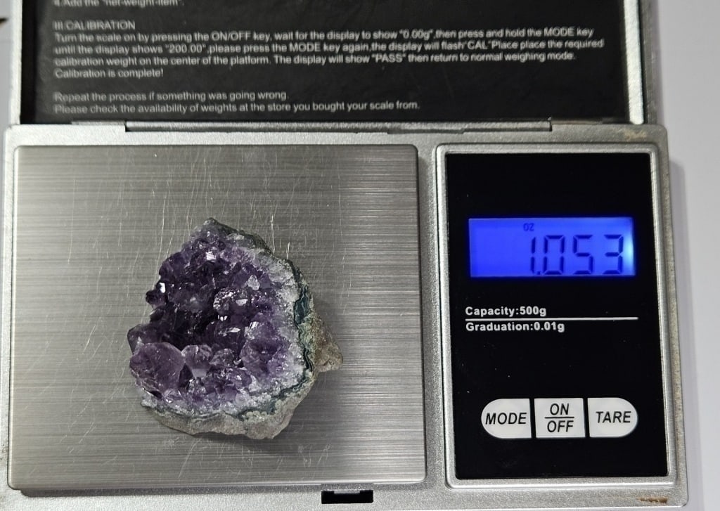 Natural Amethyst Geode Cluster - 5